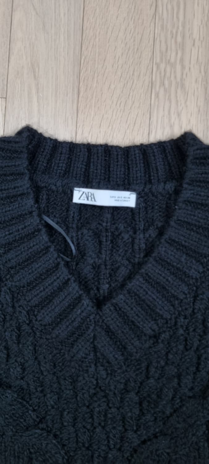 ZARA 자라 브이넥 오버핏 니트 S _ 여성 상품이미지9