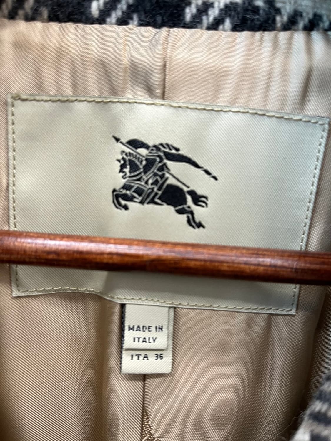 여) 버버리 런던 노바체크 울 트렌치코트 상품이미지6