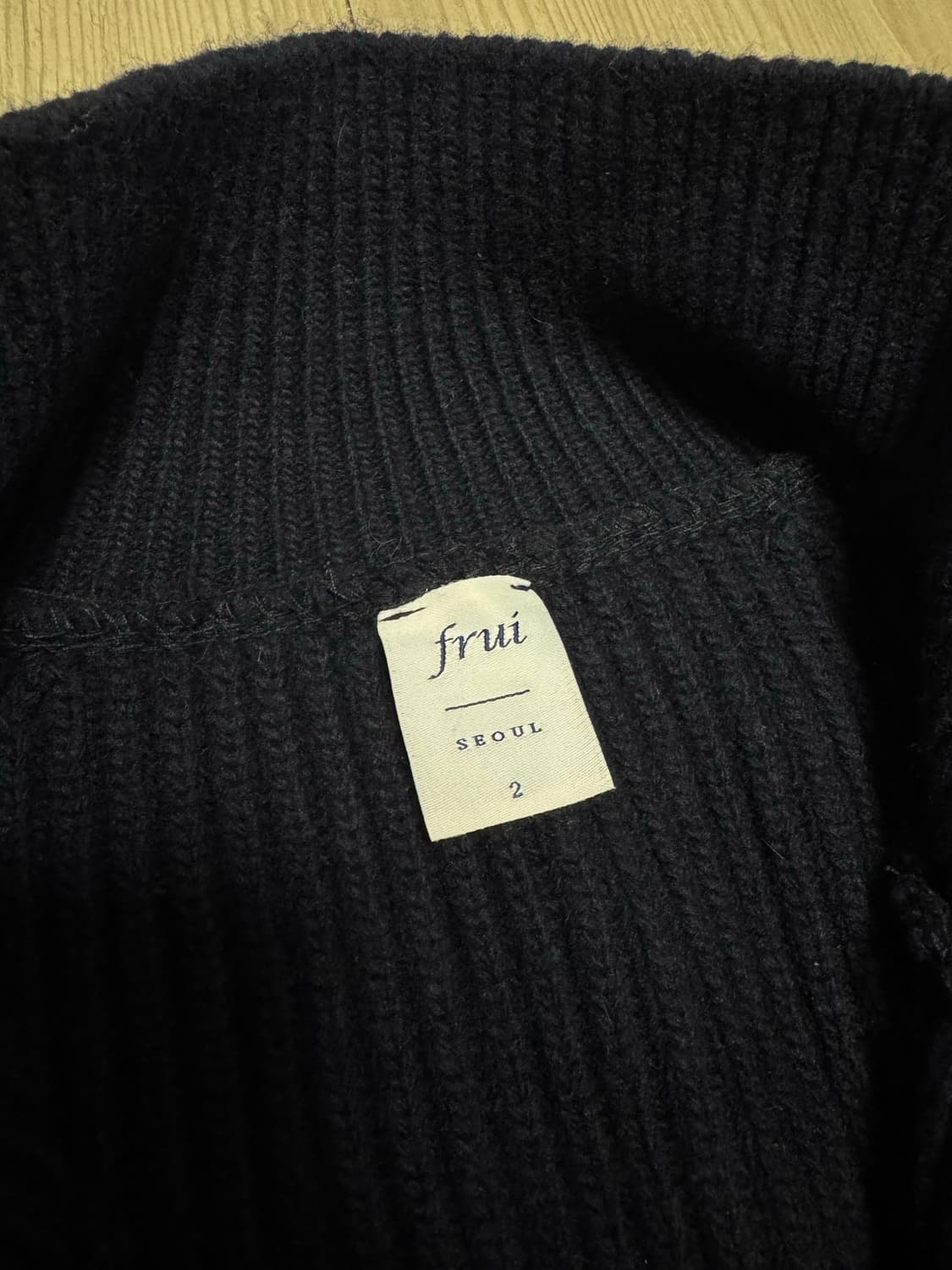 프루이 / 벌키 하프집업 / 다크네이비 2 ( 100 ) 상품이미지3