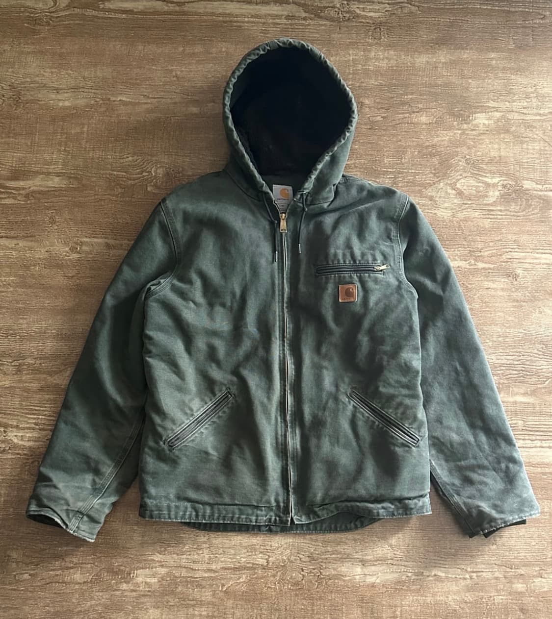 칼하트 시에라 자켓 모스 그린 상품이미지1