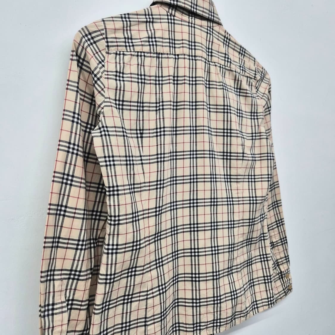 버버리 체크 셔츠 여성 XS 상품이미지10