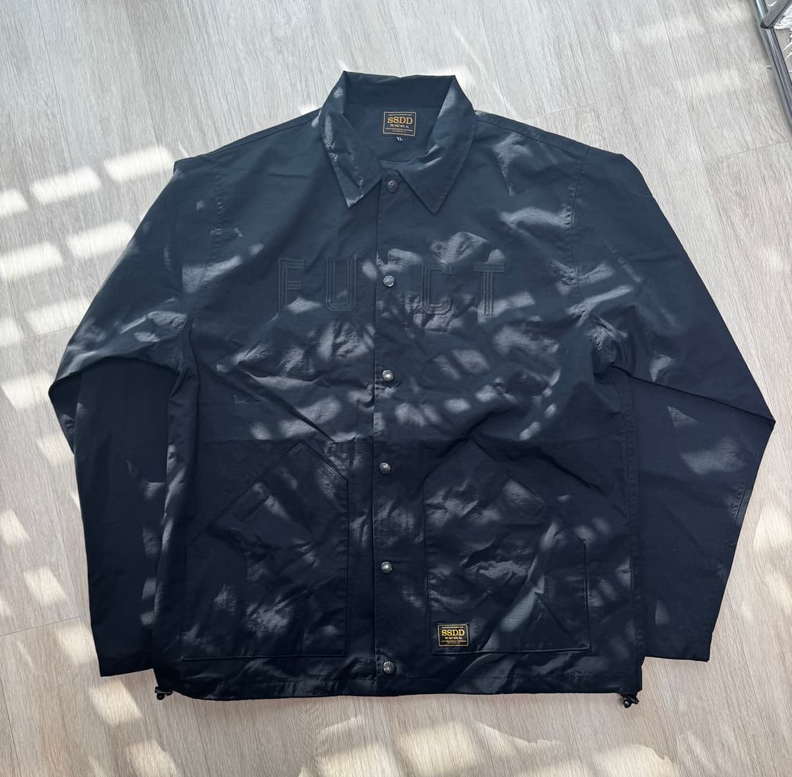 퍽트 FUCT SSDD 투웨이 올블랙 자켓 XL 상품이미지1