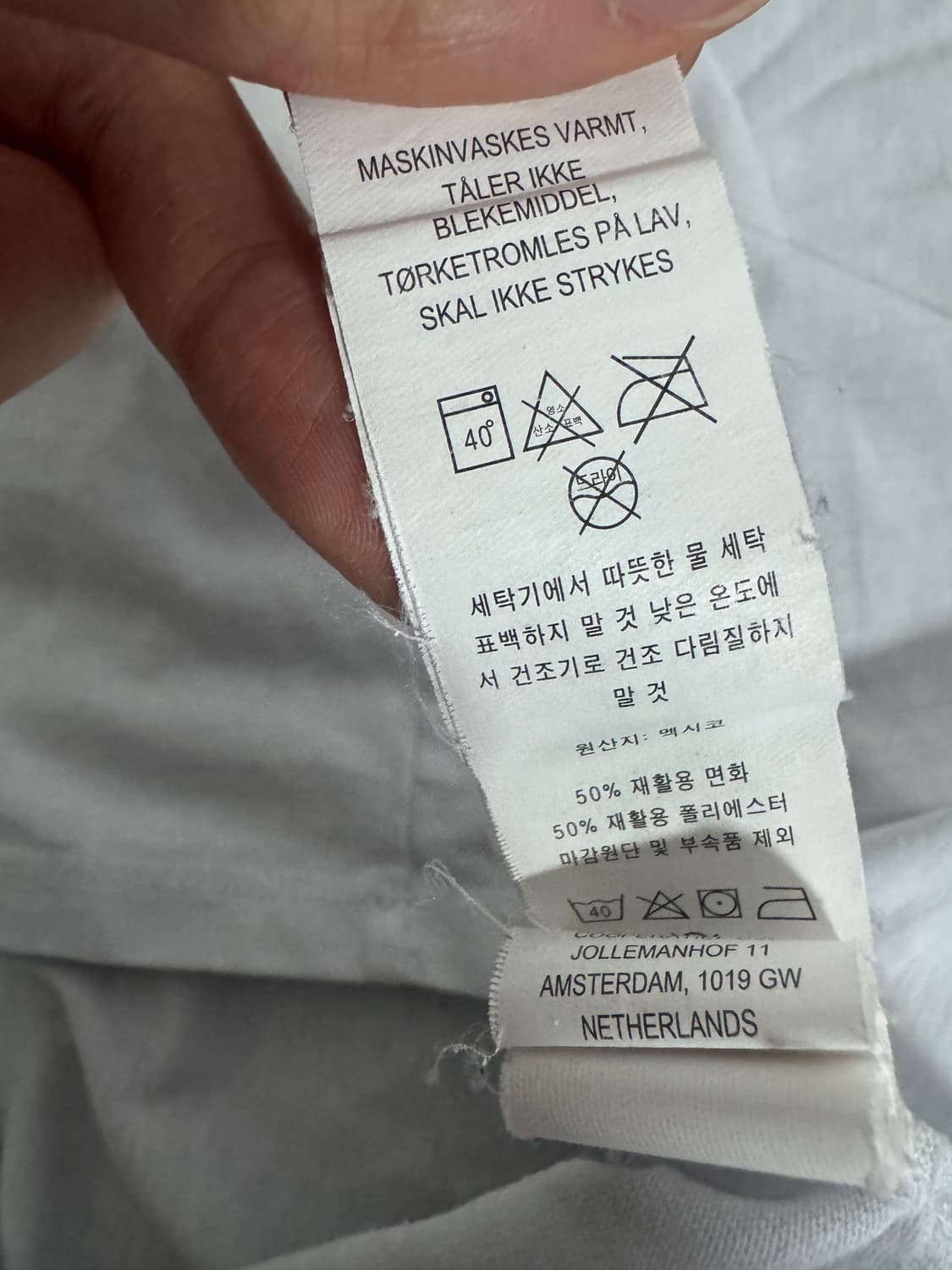 정품! 파타고니아 뒷 프린팅 그래픽 반팔 티셔츠 M ~ L 화이트 상품이미지6