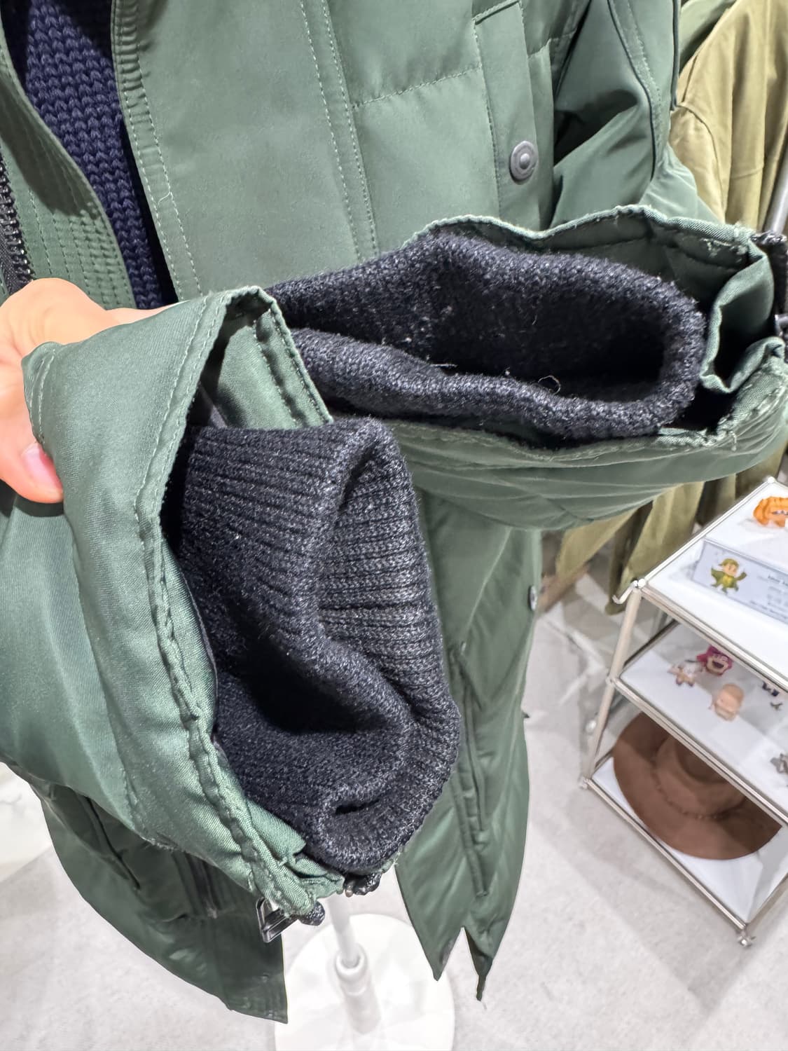 무스너클 온타리오 롱패딩 S 상품이미지4