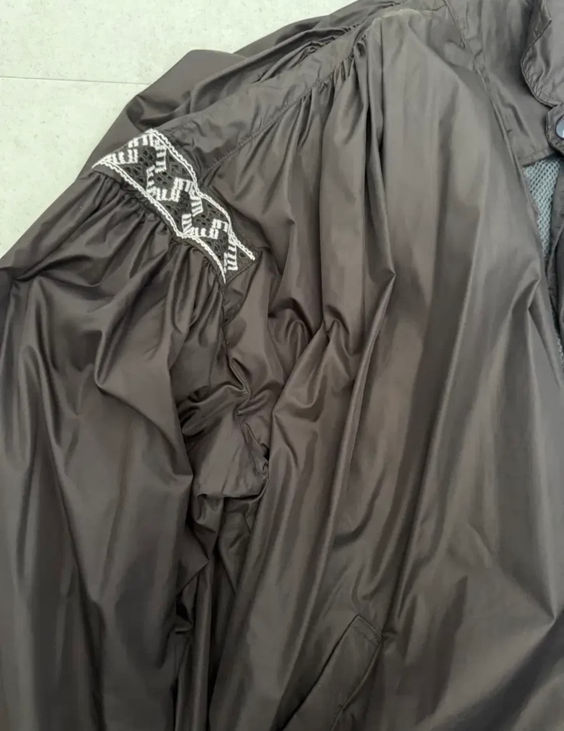 캐피탈 나일론 코치 롱자켓 상품이미지4