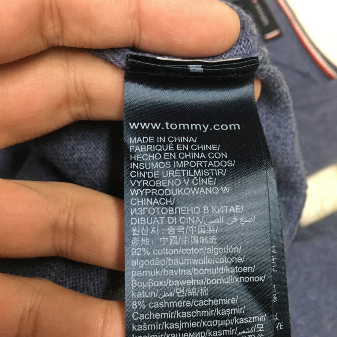 타미 스몰로고 니트 BB18 상품이미지4