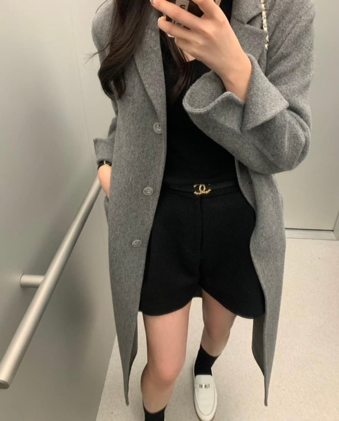 르플레인 아뜰리에 캐시미어 코트 상품이미지1