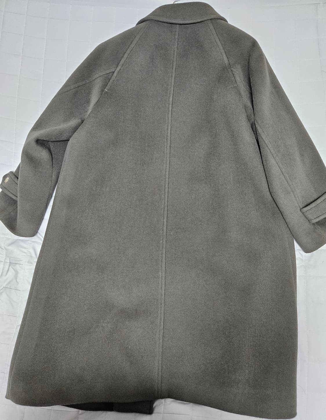 24fw 브라운야드 발마칸 코트 올리브그레이 3사이즈 상품이미지2