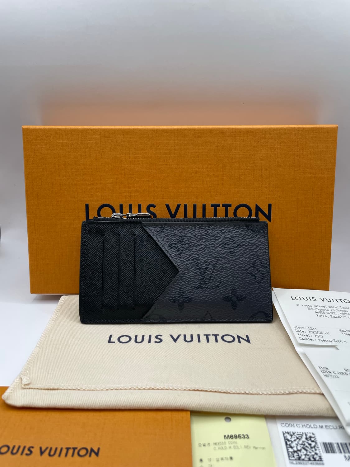 루이비통 코인 카드 홀더 모노그램 이클립스 상품이미지1