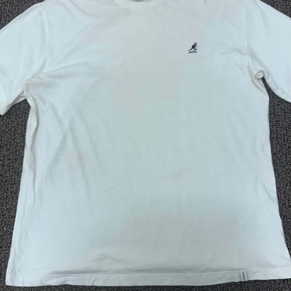 캉골 반팔티셔츠 화이트 105(XL) 상품이미지3