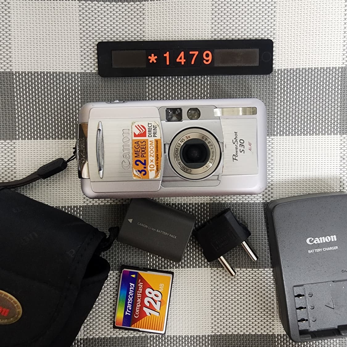 캐논 파워샷 S 30 디지털카메라 파우치포함 상품이미지2
