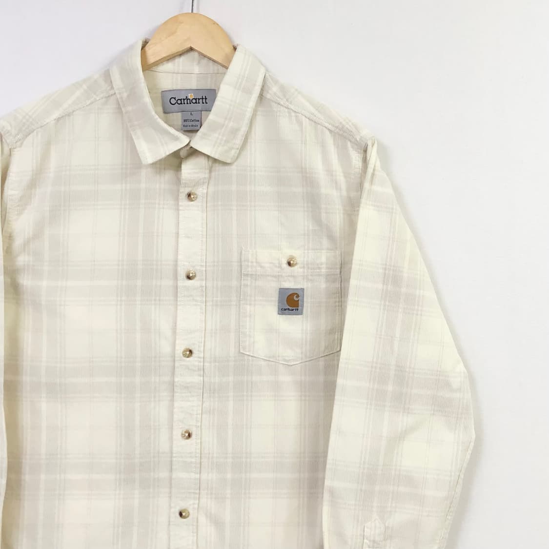 L 칼하트 코듀로이 셔츠 상품이미지1