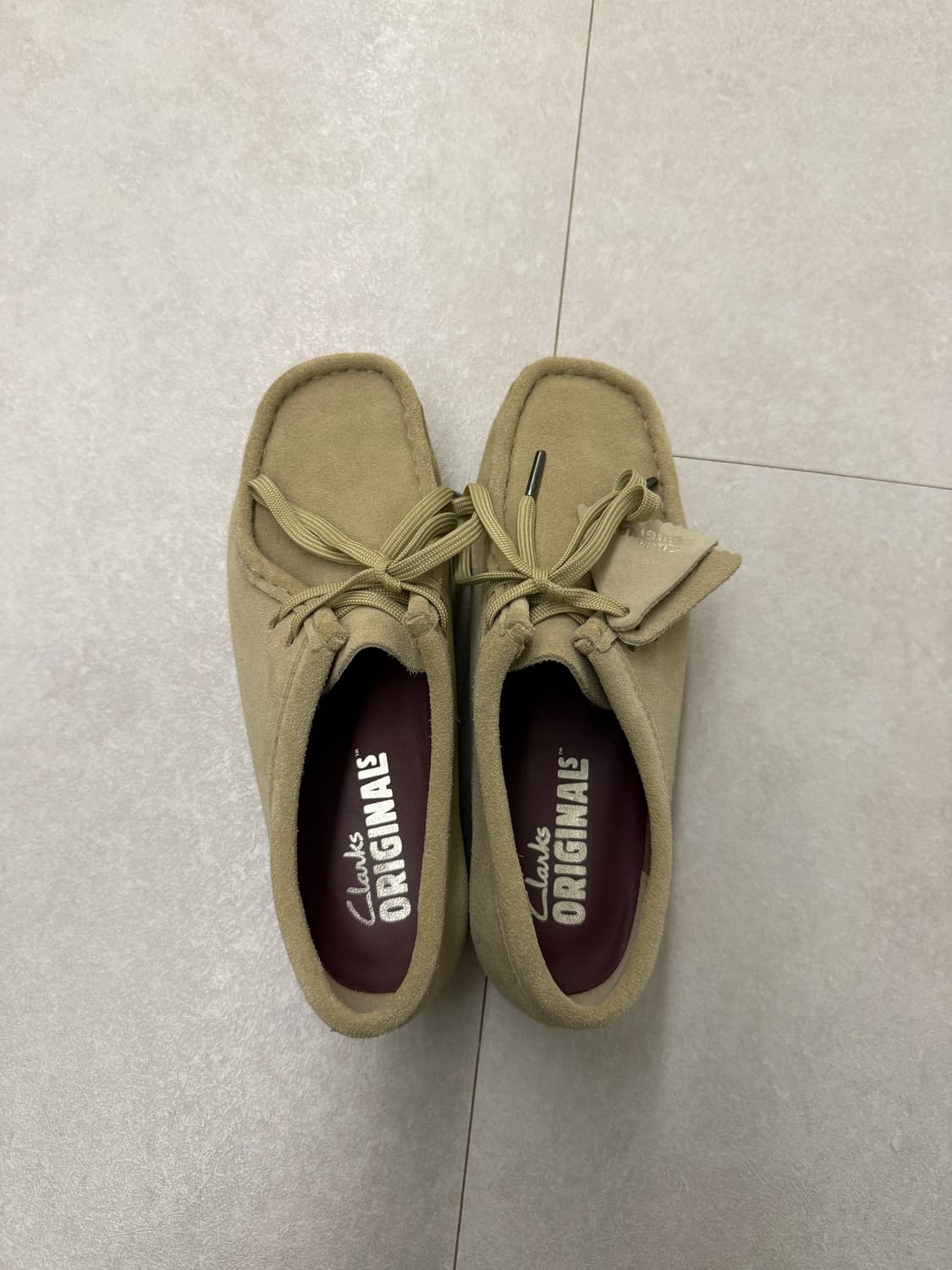 클락스 왈라비 메이플스웨이드 상품이미지1