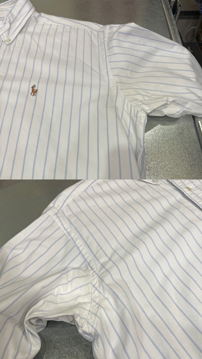 (M) POLO 폴로 랄프로렌 스트라이프 셔츠 블레이크 상품이미지7