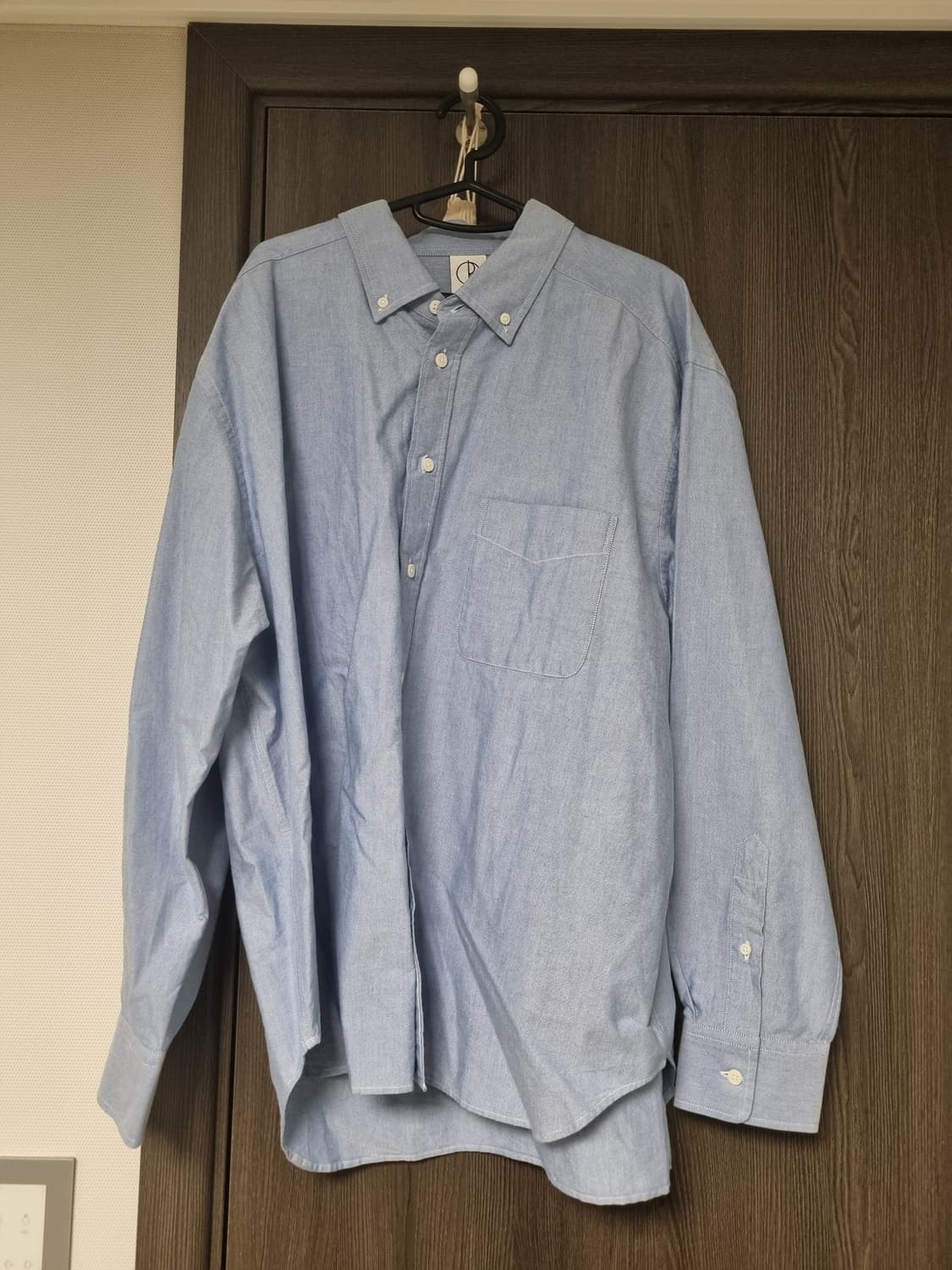 (새상품) 폴라스케이트 벤자민 블루 셔츠 L 사이즈 상품이미지1