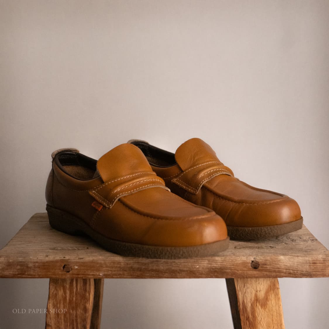 70s-80s Levi’s Orange Tab leather shoes 상품이미지5