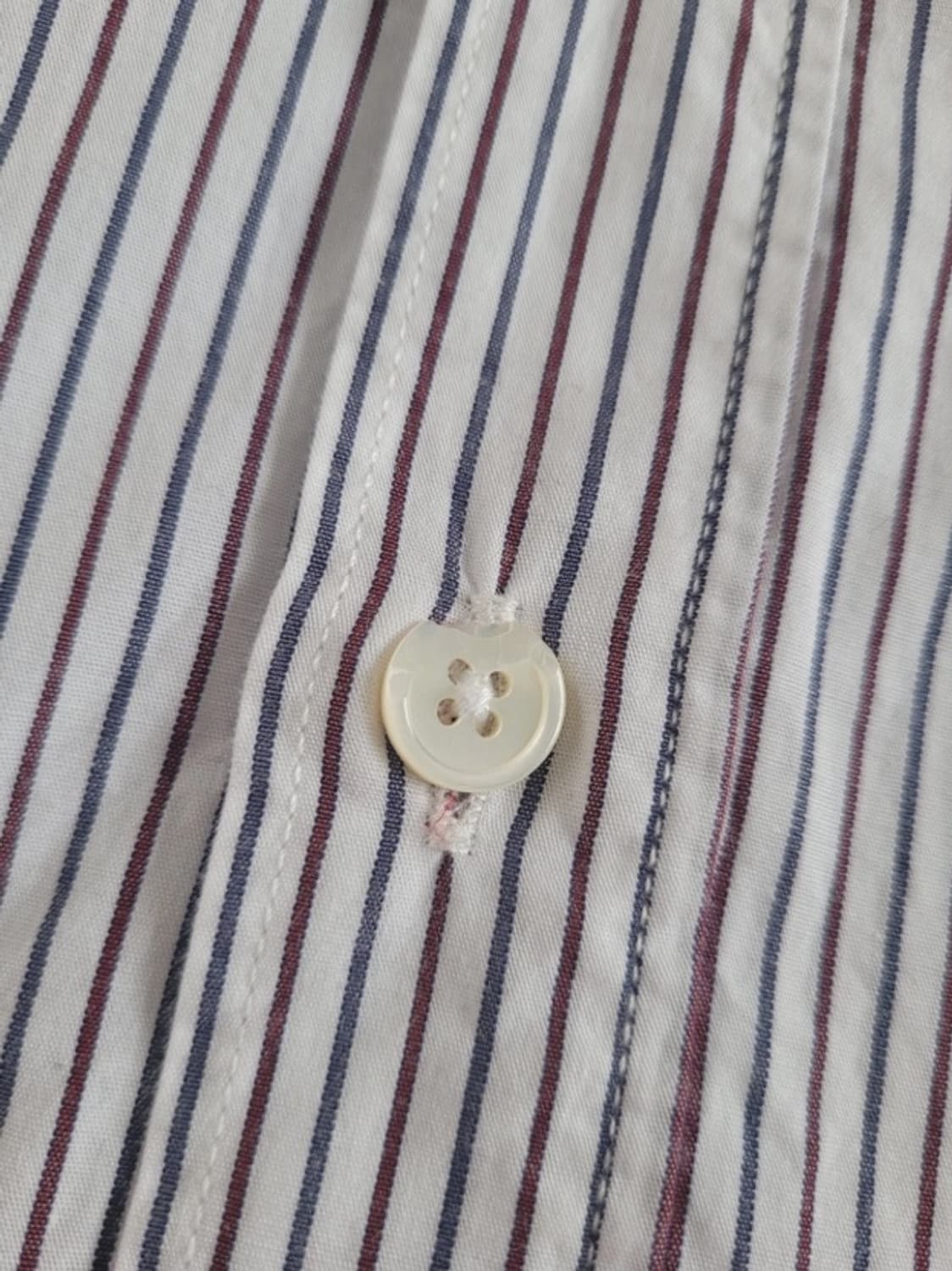 아워레가시 x 스투시 워크숍 버튼 오버사이즈 스트라이프 셔츠 S 상품이미지8
