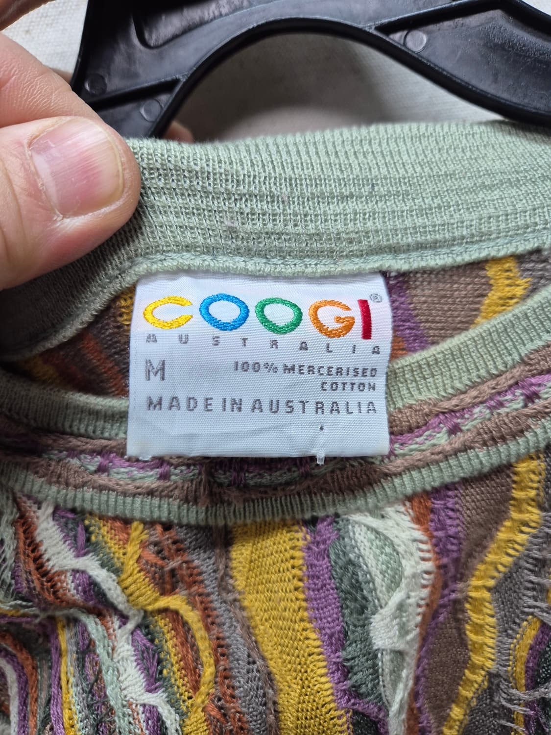 쿠지 케이블 니트 상품이미지2