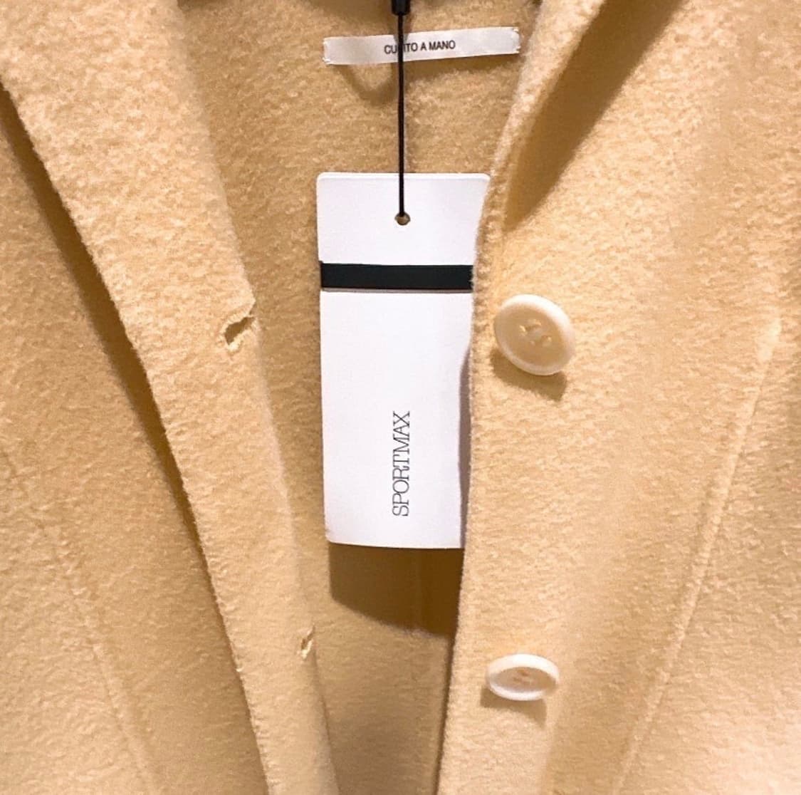 (정품/새상품) SPORTMAX 스포트막스 막스마라 여성 펠트 울 코트 상품이미지3