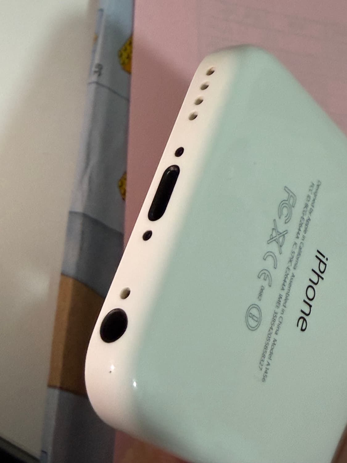 아이폰 5c 화이트 16기가 #8327 + 보호필름&투명케이스 상품이미지3