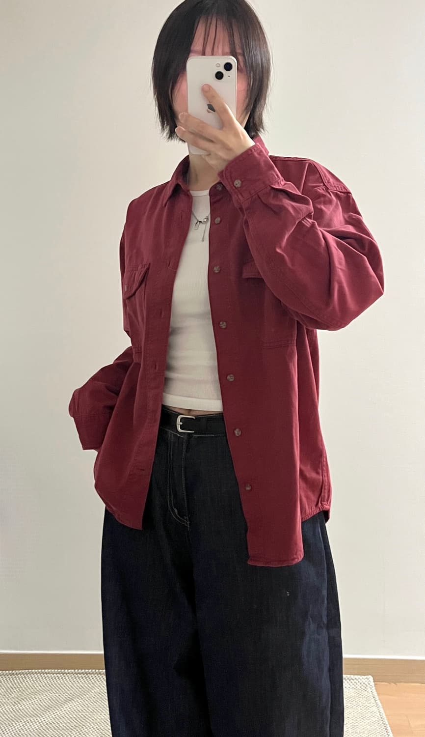 gap 갭 데님 셔츠 M 상품이미지3