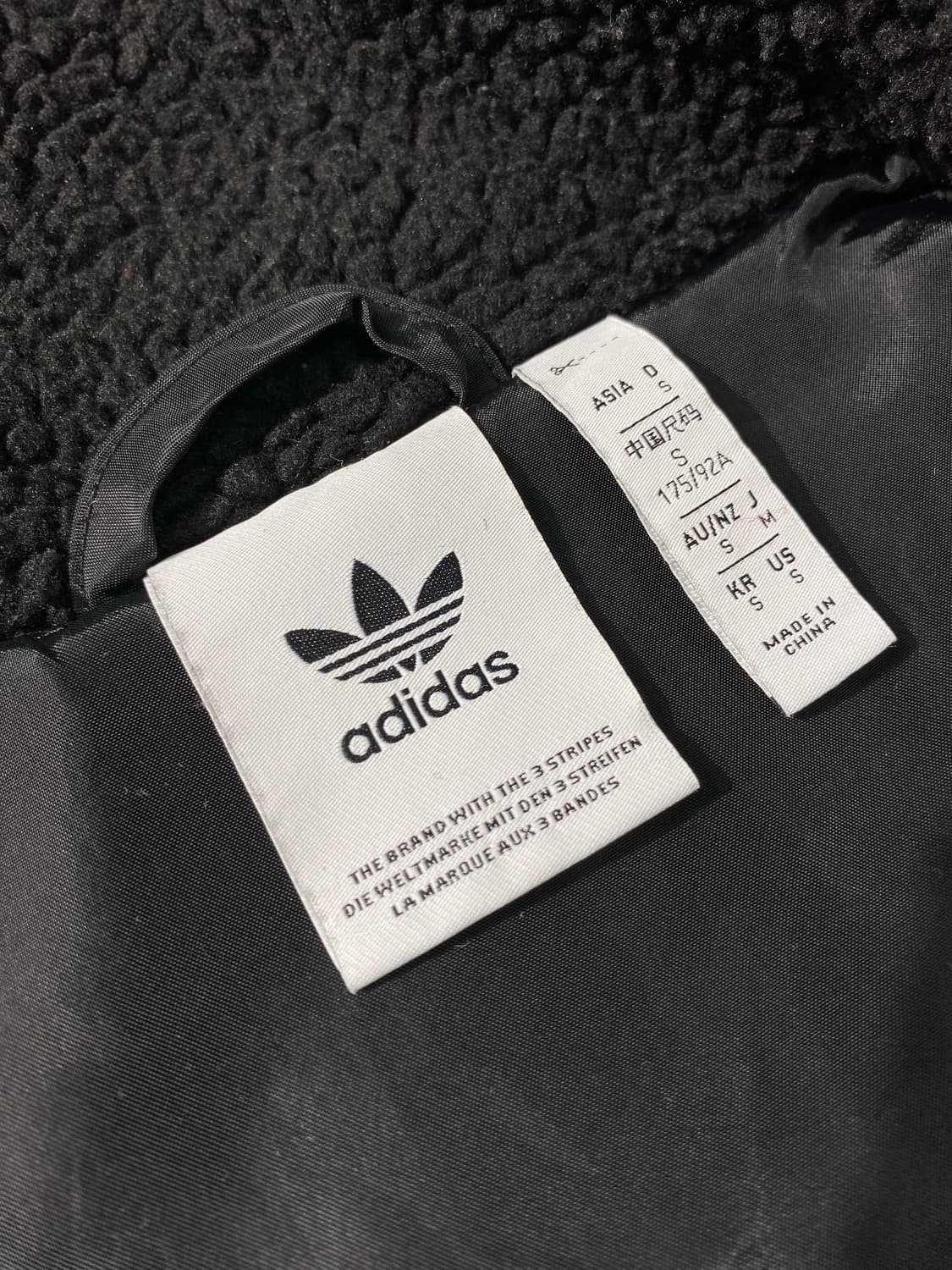 [F] Adidas 아디다스 빅 트레포일 플리스 집업 자켓 상품이미지8