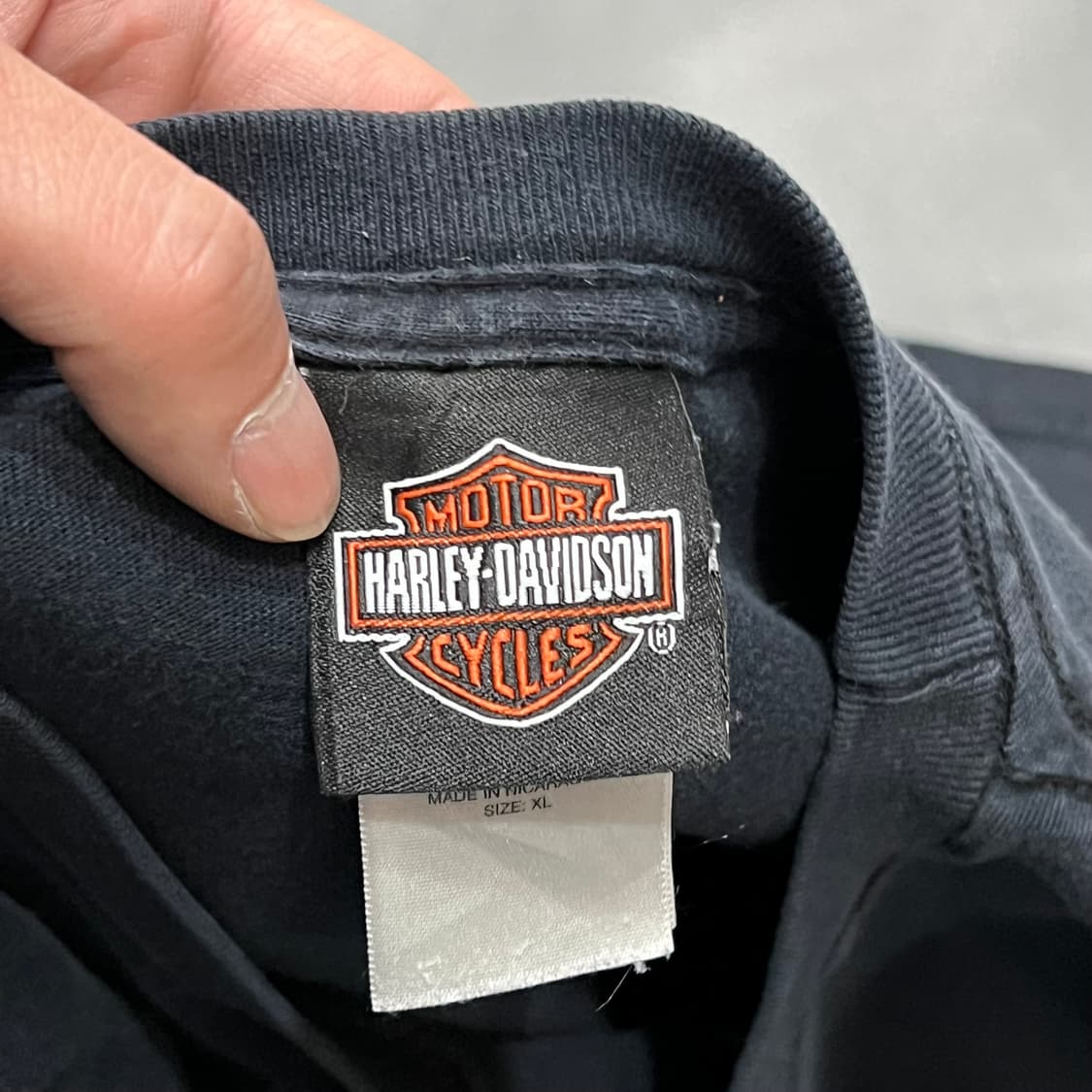 할리데이비슨 프린팅 반팔티 y15721 상품이미지5