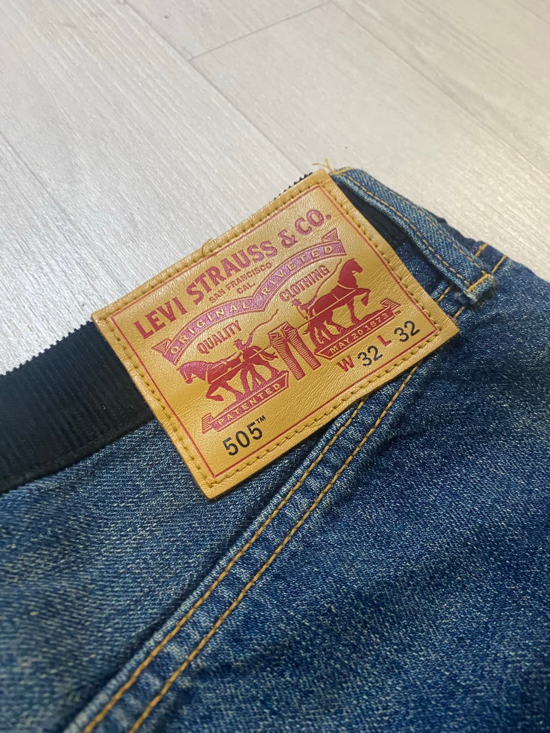 준야와타나베 리바이스 패치데님 상품이미지9