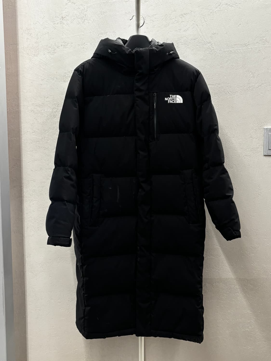 노스페이스 구스다운 롱패딩 블랙 105 XL  상품이미지2