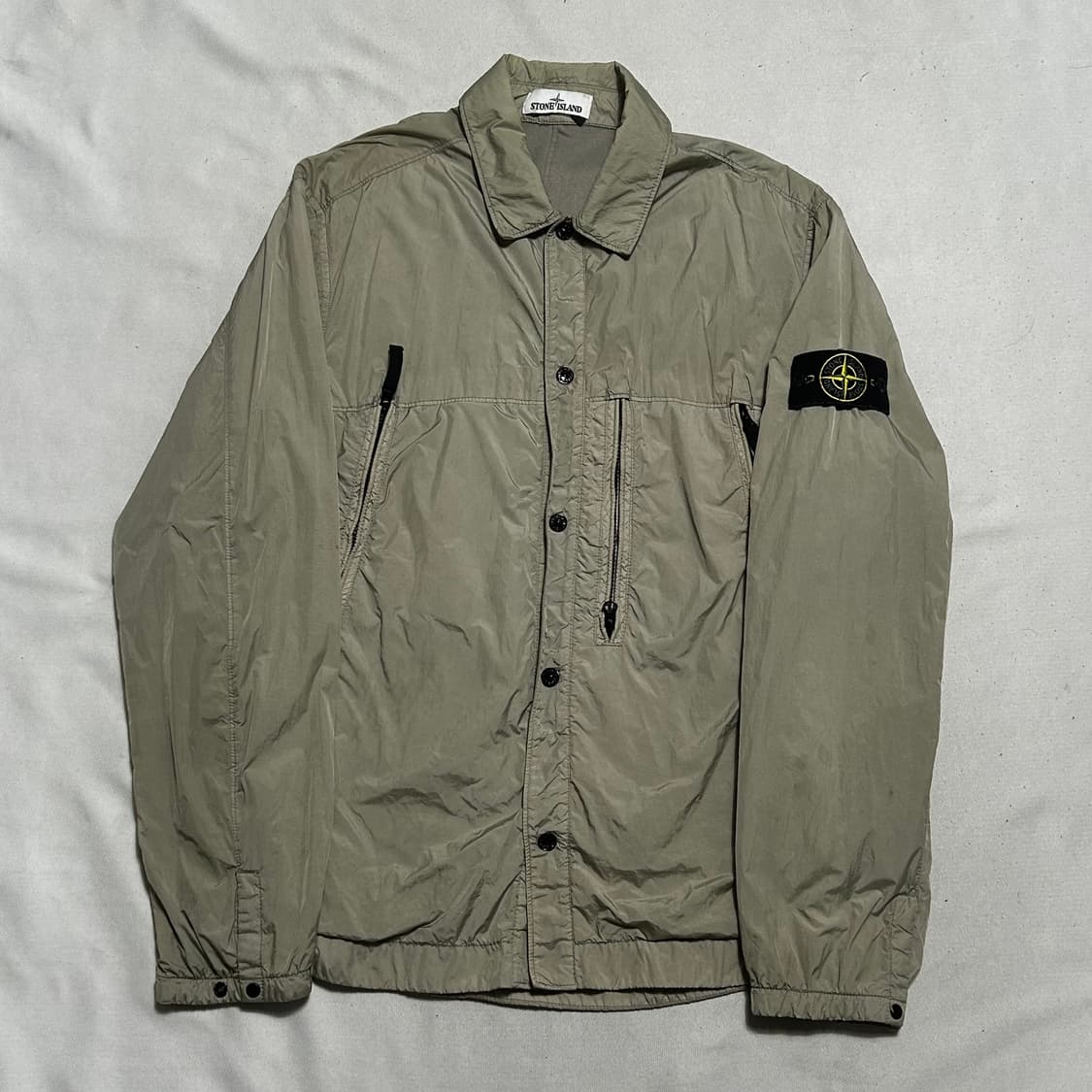 L 스톤아일랜드 크링클렙스 오버 셔츠 상품이미지2