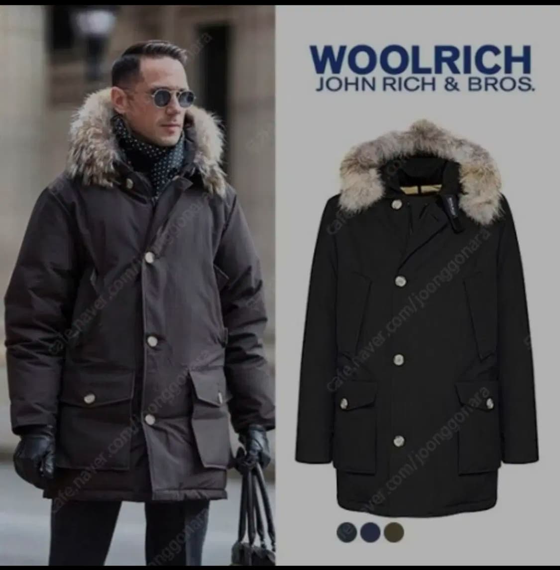 울리치 아크틱 파카 남성S (95~100) 상품이미지1