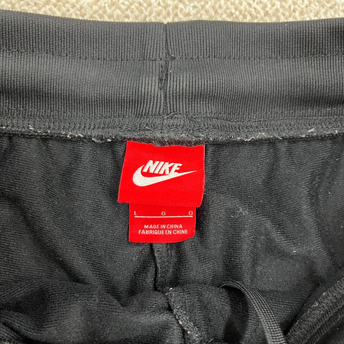 [L] 나이키 블랙 퓨추라 파이프라인 밴딩 조거 트레이닝 팬츠 츄리닝 0 상품이미지2