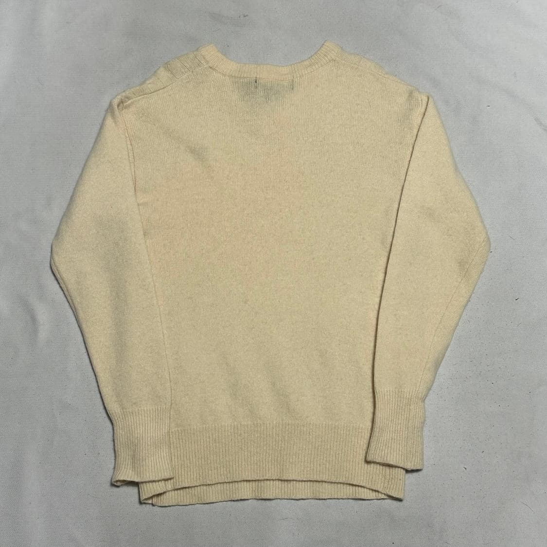 M 폴로랄프로렌 울 브이넥 케이블 니트 상품이미지3