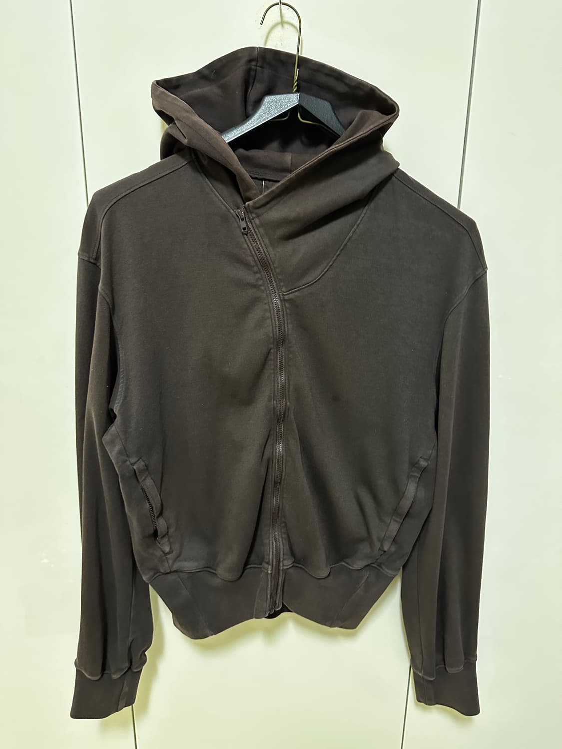 EE 커브드 후드집업 L 상품이미지2