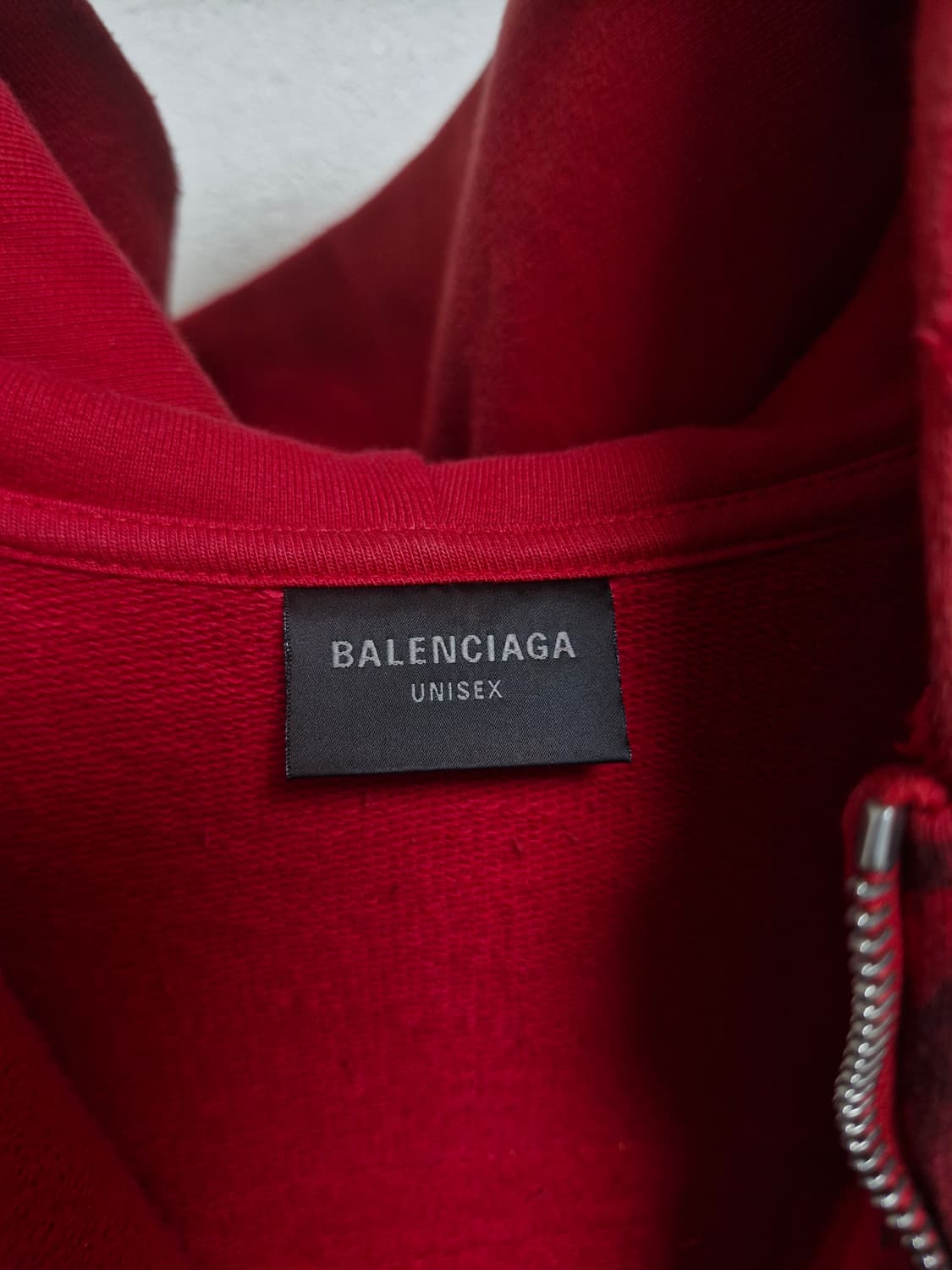 [L] 발렌시아가 SS23 레드 스케이터 그래피티 후드집업 상품이미지6