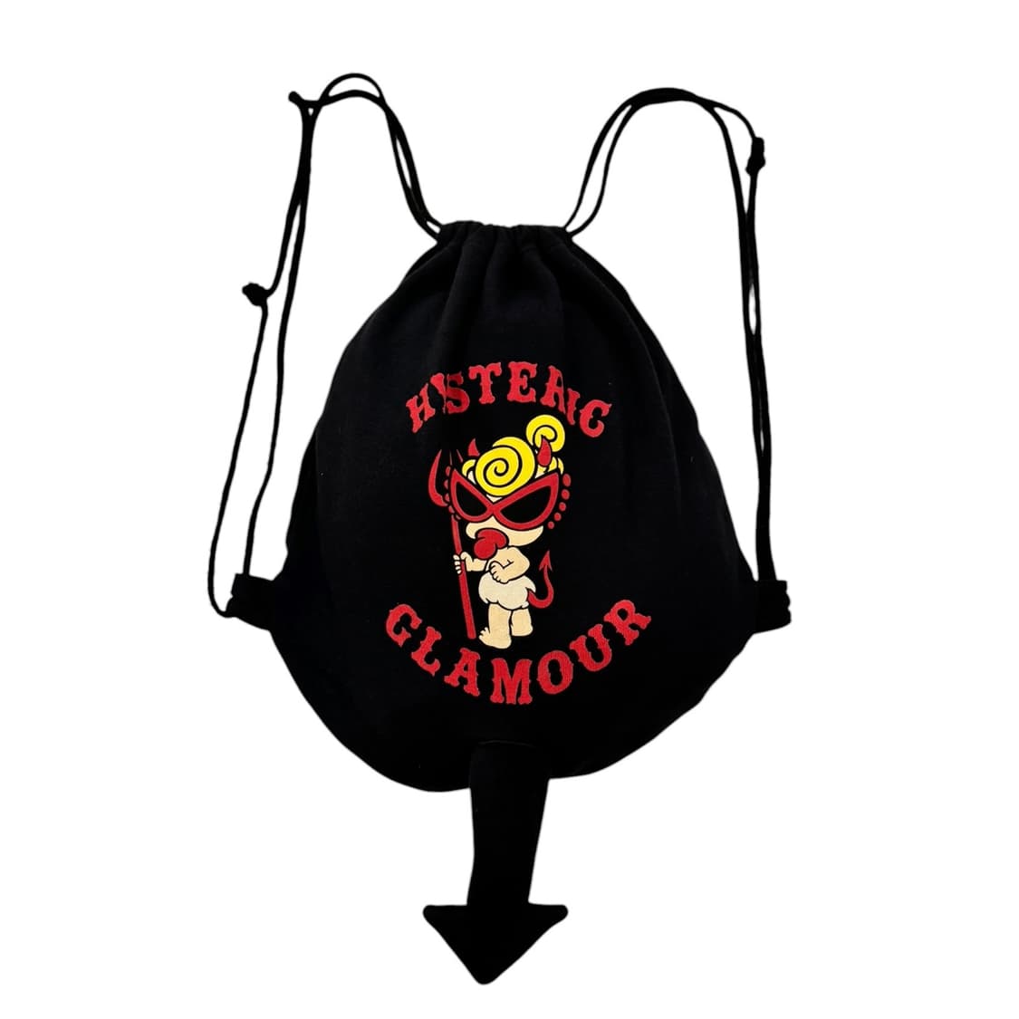 히스테릭글래머 스웻 냅색 백팩 블랙 상품이미지2