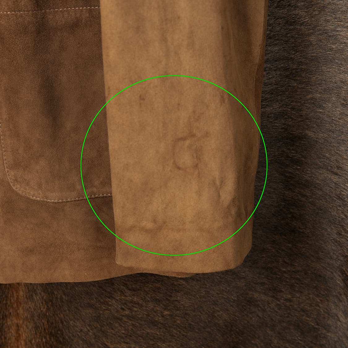 [110] 90s~ 노블레스 램스킨 스웨이드 블레이져  상품이미지6