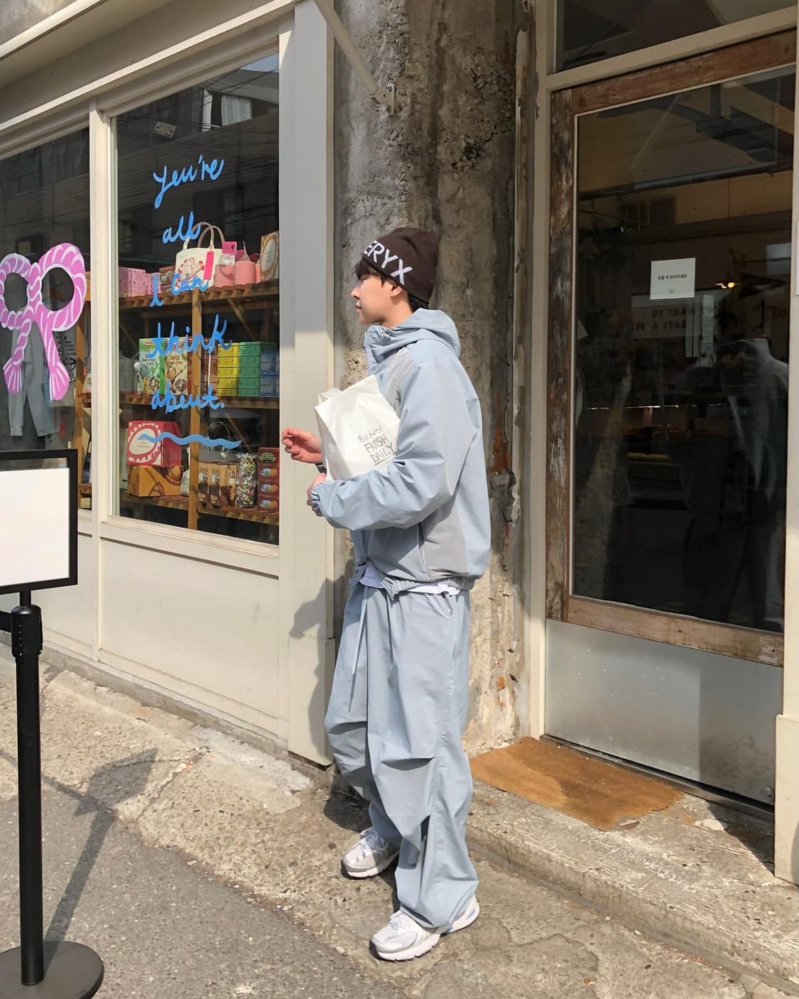 호아이보 나일론 와이드팬츠 상품이미지3