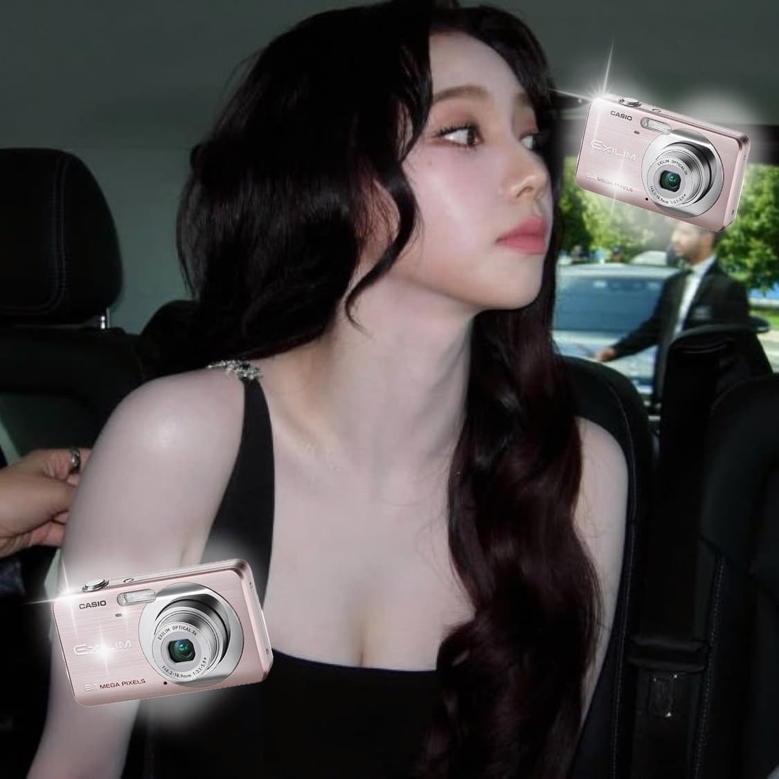 (카리나, 채영, 토모토모픽) Casio 엑슬림 카시오 z80 핑크 상품이미지1