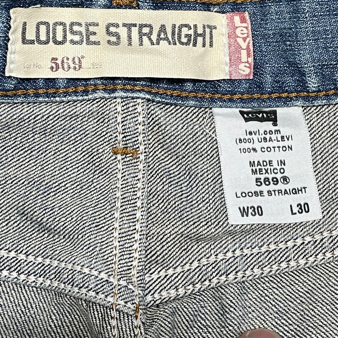 [30] 리바이스 569 빈티지 데님팬츠 상품이미지4