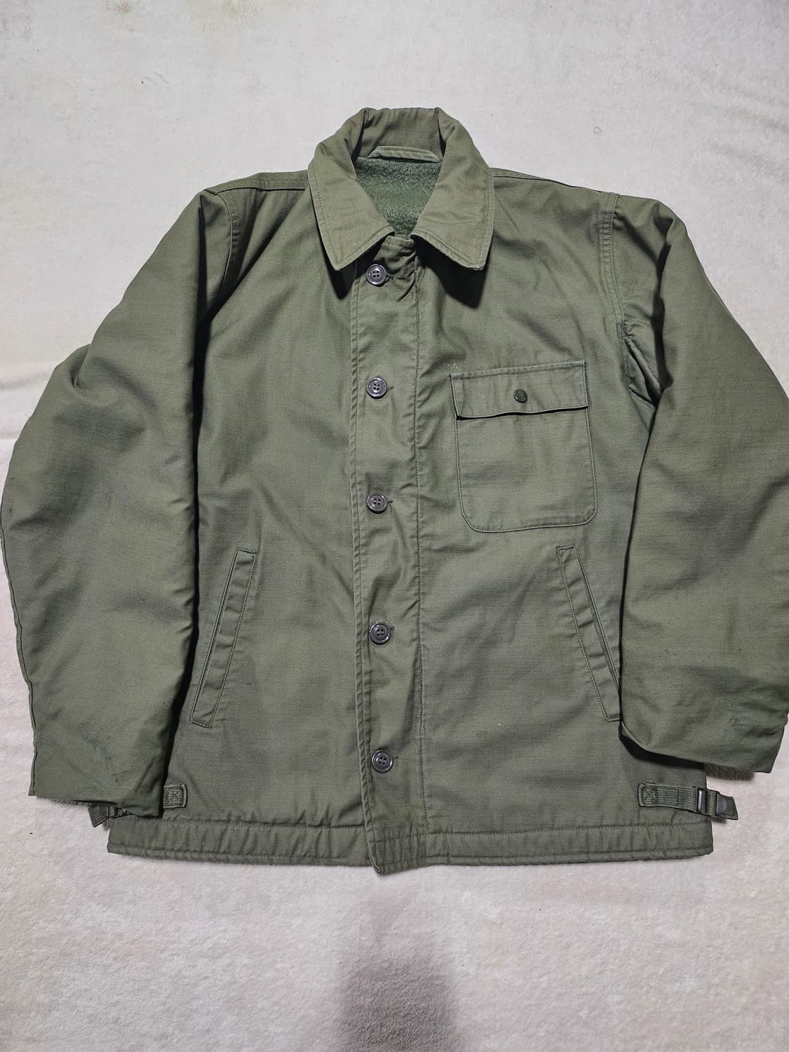 미군오리지날 A2 덱자켓 M 상품이미지1