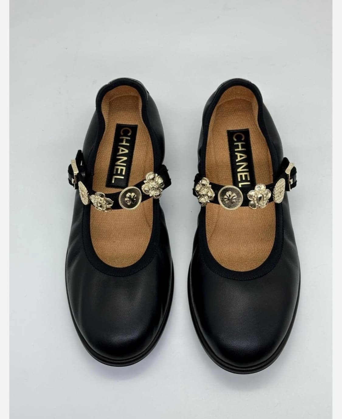 샤넬 공방 메리제인 플랫슈즈 37 상품이미지1