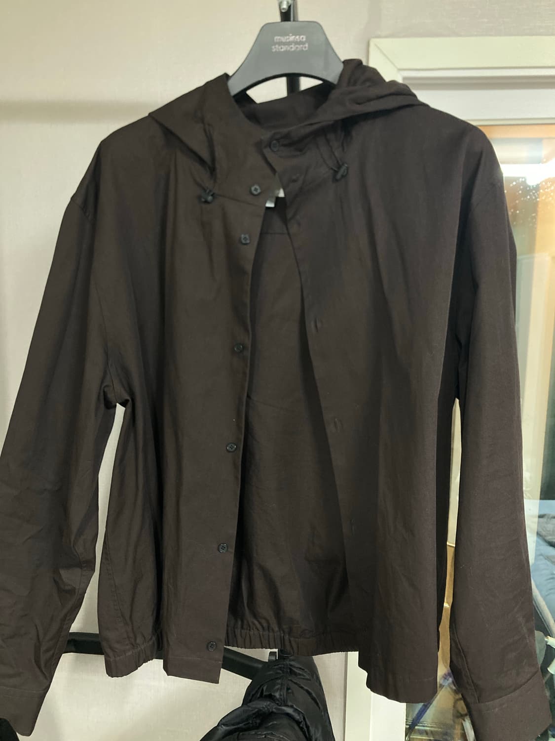 [XL] COS 후디드 코튼셔츠 상품이미지4