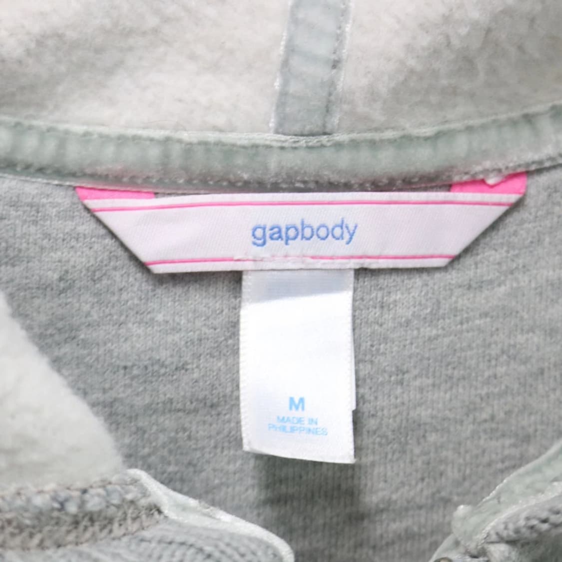 갭 니트 시보리 그레이 후드 집업 61028 상품이미지9