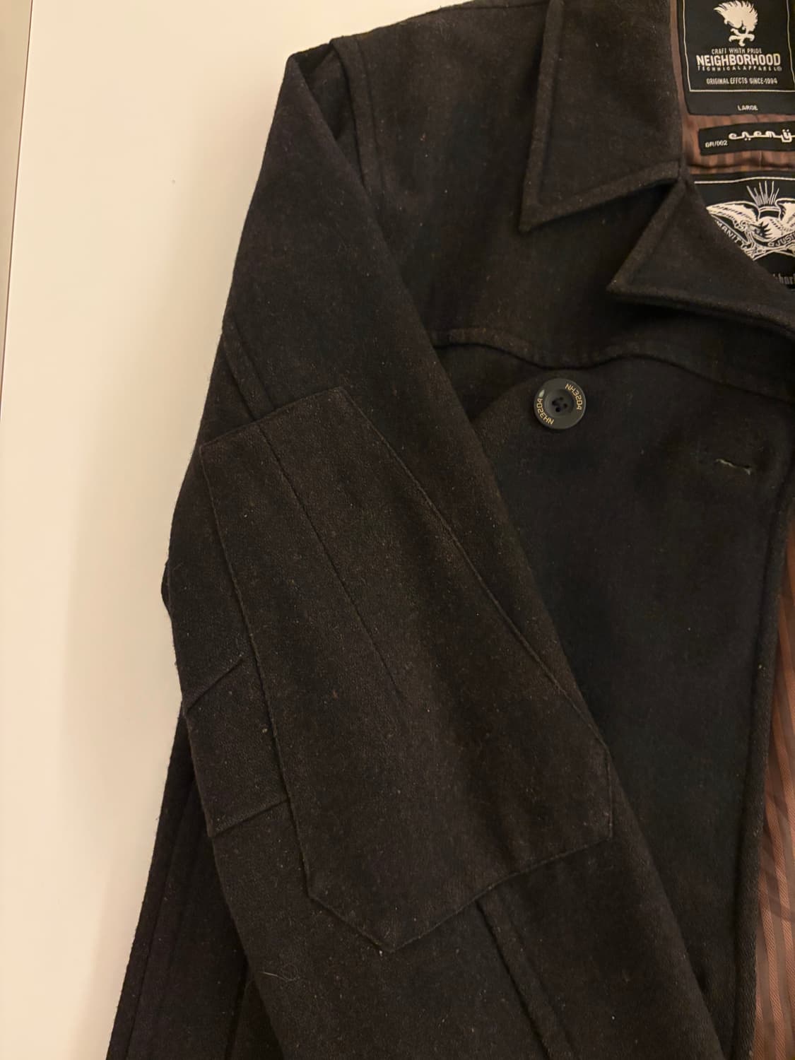 네이버후드 빈티지 피코트 / 사이즈 L 상품이미지6