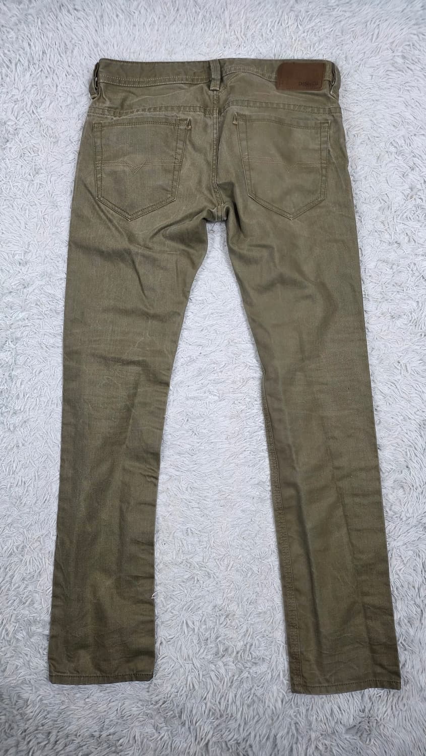 디젤 정품 THAVAR 슬림 스키니핏 올리브그린 33 상품이미지7