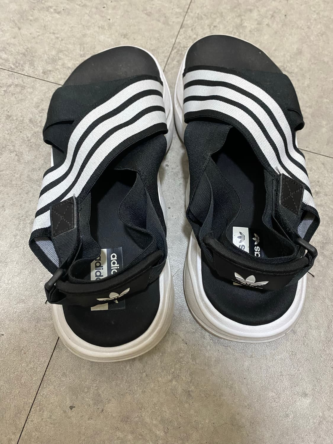 아디다스 매그머 샌들 블랙 화이트 275 상품이미지2