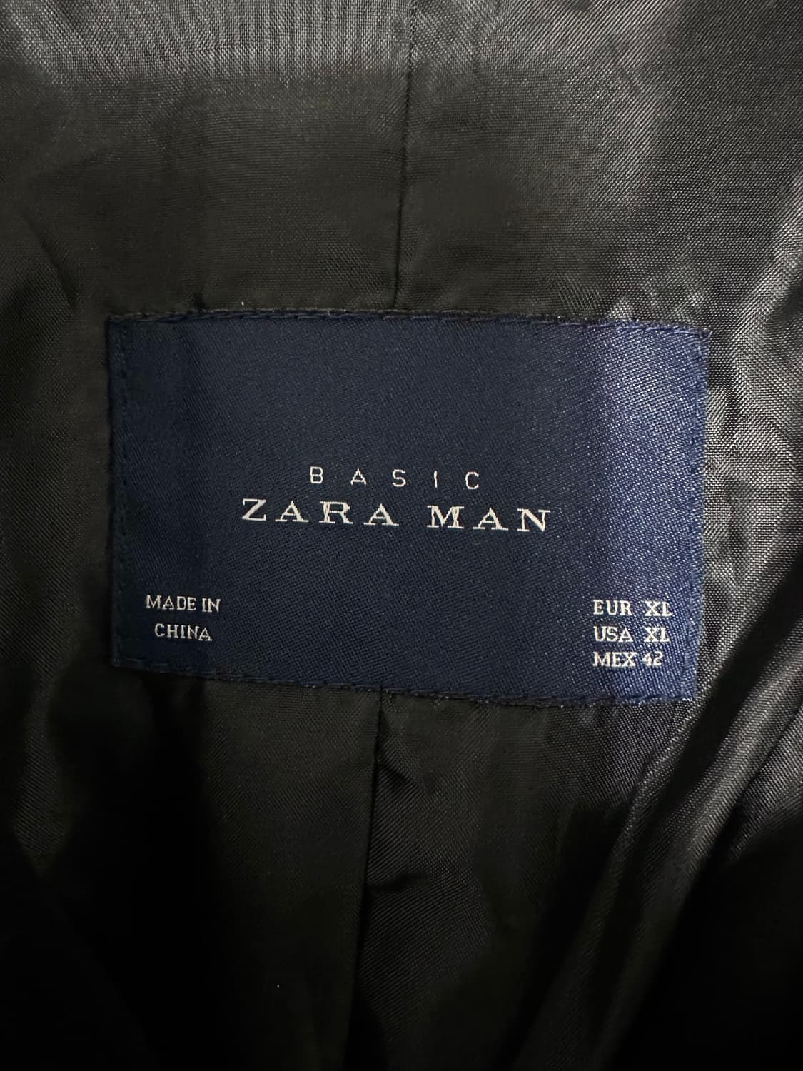 자라 맨 블랙 스웨이드 블루종 자켓 상품이미지6