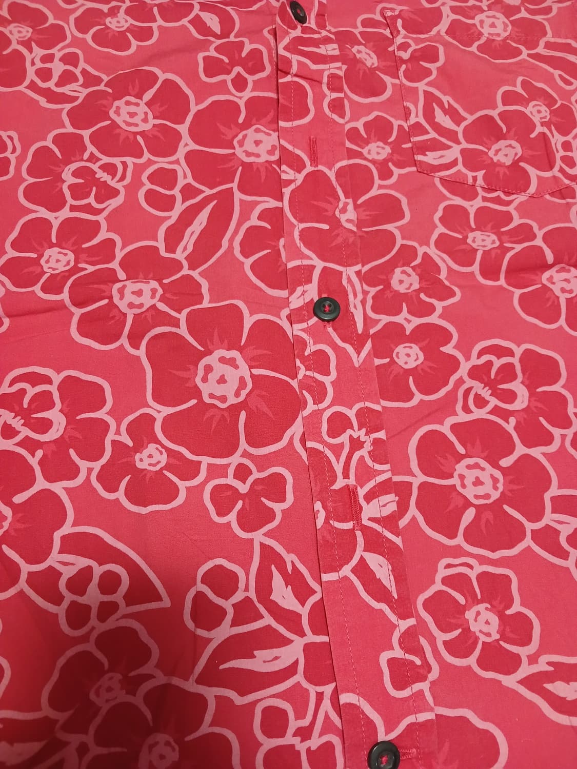 타미 pigment dyed 플라워 셔츠 상품이미지3