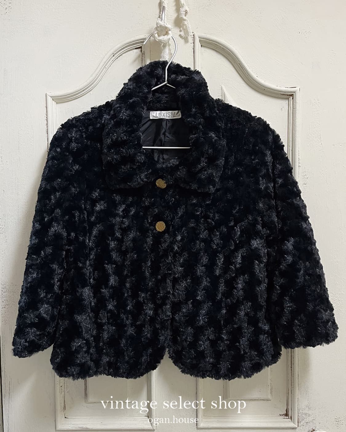 vintage eco fur jacket 상품이미지1